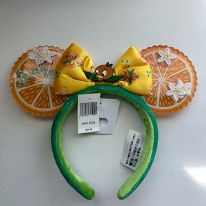 2022 EPCOT International Flower & Garden Orange Bird Minnie Ears - NWT